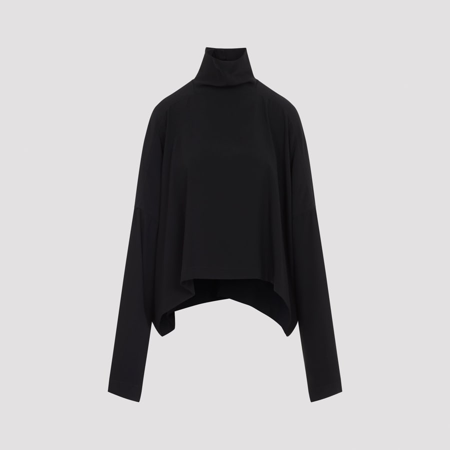 Rick Owens Rick Owens Jumbo Crepped Top, view 3