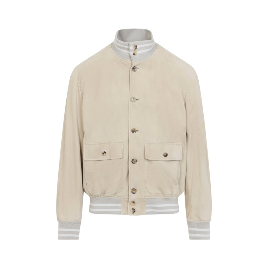 RALPH LAUREN PURPLE LABEL Ralph Lauren Purple Label Bomber Jacket, view 2
