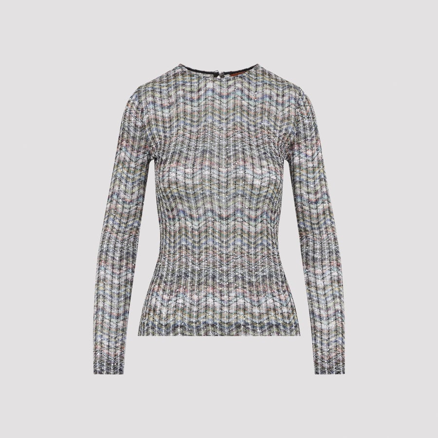 MISSONI Missoni Crewneck Sweater, view 3