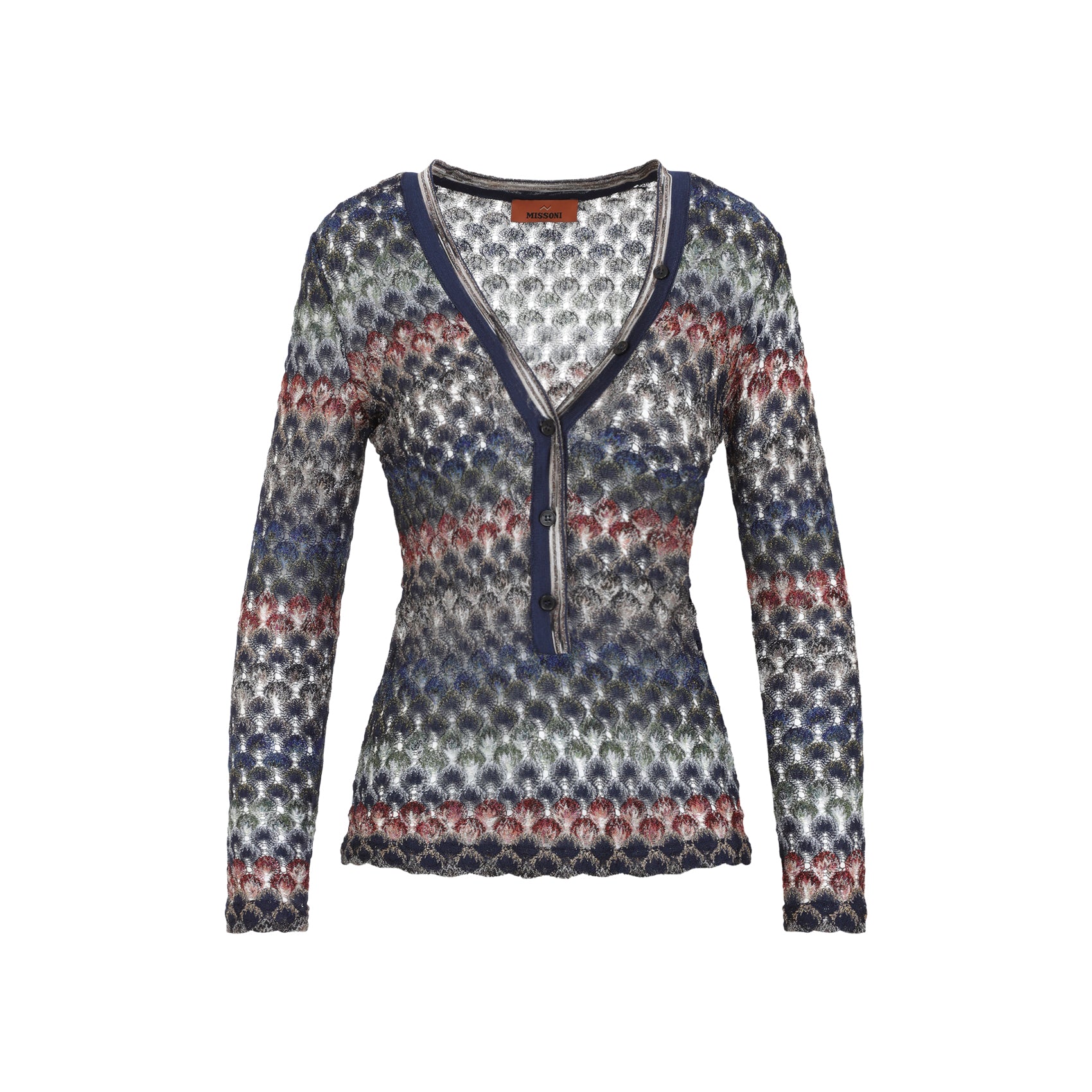 MISSONI Missoni V Neck Sweater, view 2