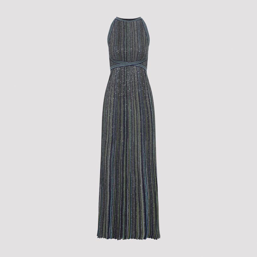 MISSONI Missoni Sleeveless Long dress, view 3