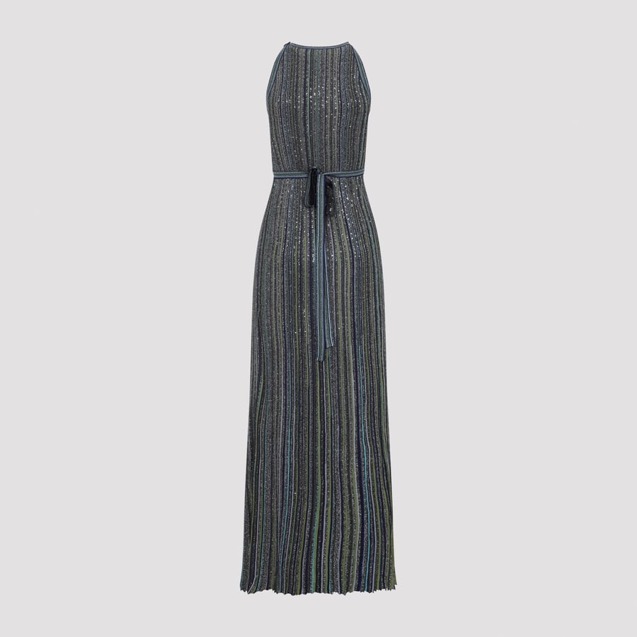 MISSONI Missoni Sleeveless Long dress, view 4