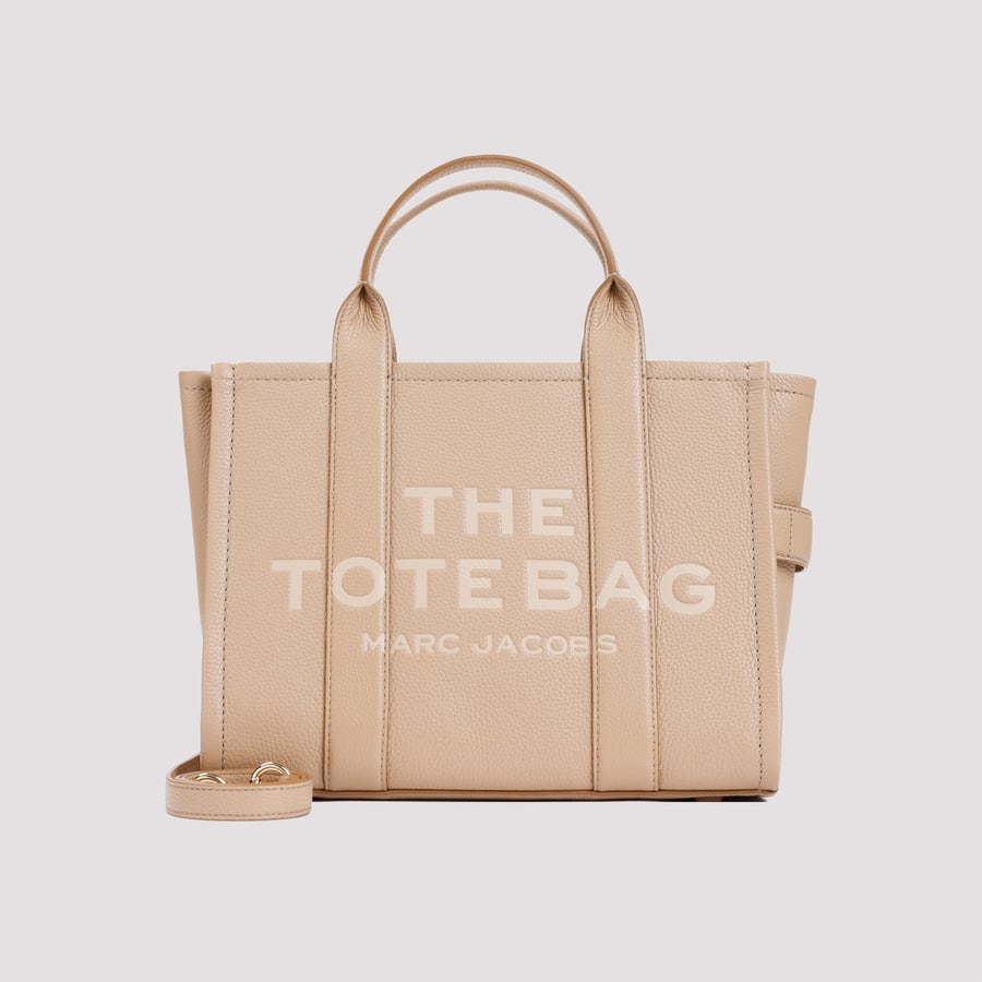 Marc Jacobs Marc Jacobs The Leather Medium Tote Bag, view 3