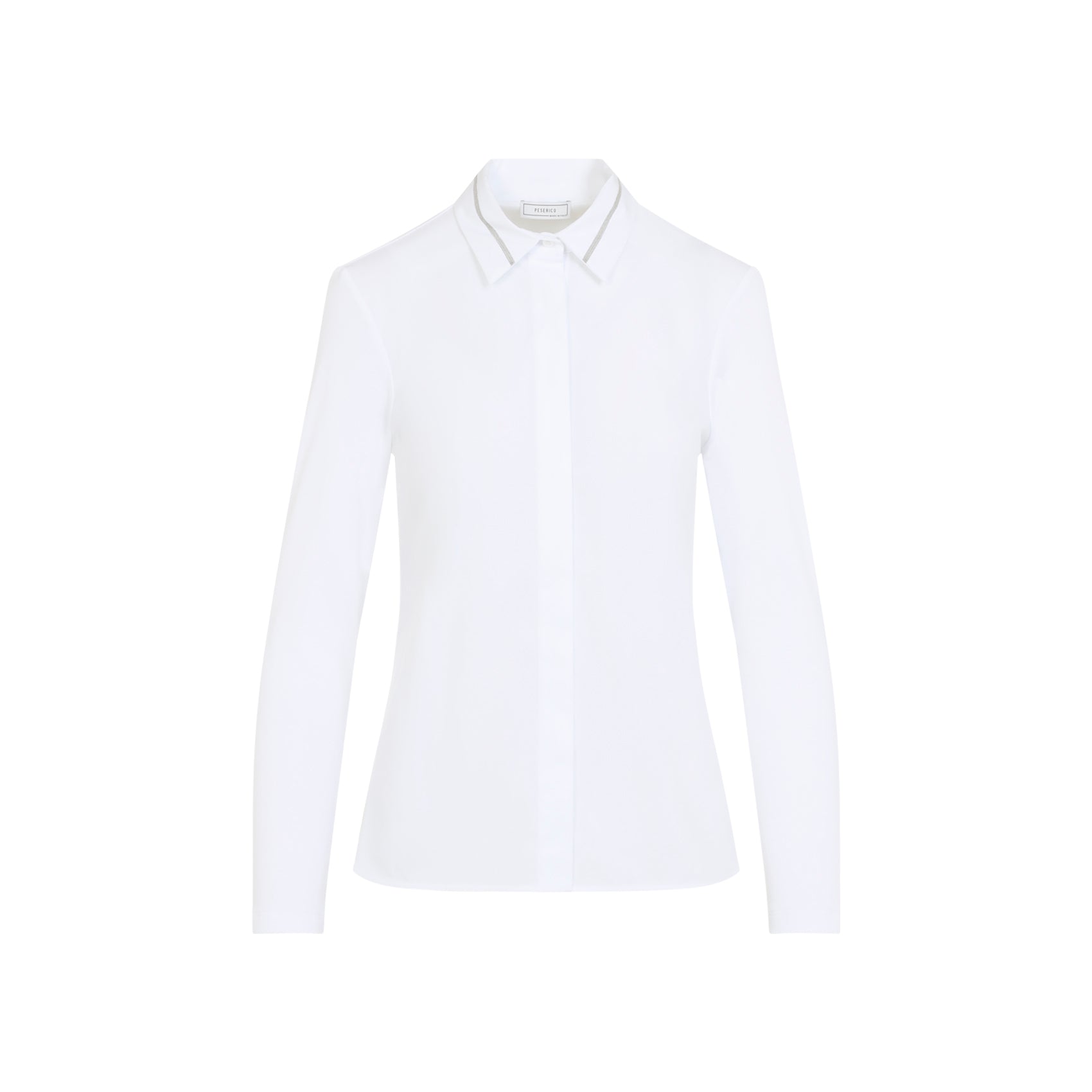 PESERICO Peserico Bimaterial Shirt, view 2