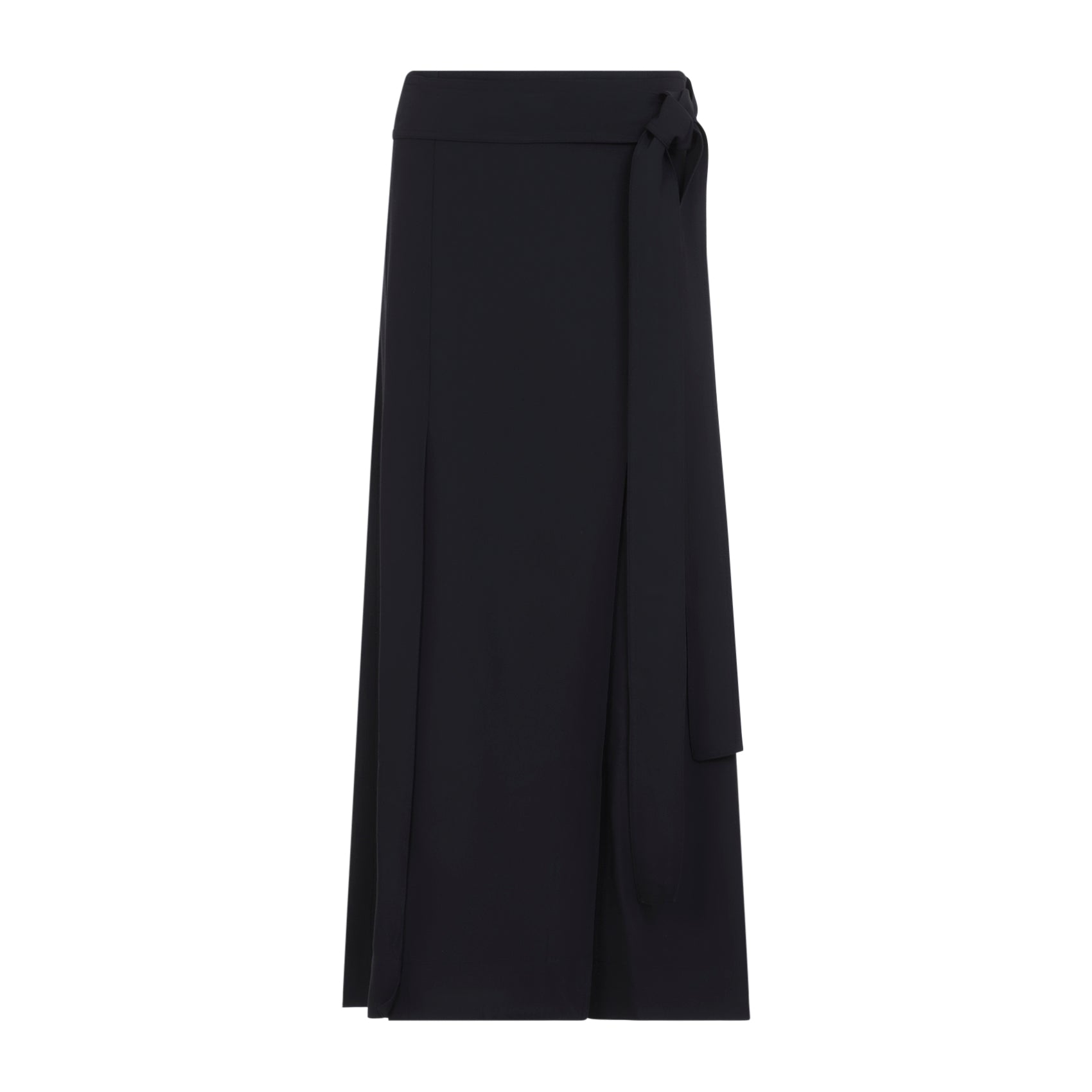 STUDIO NICHOLSON Studio Nicholson Mile Knife Pleat Belted Skirt