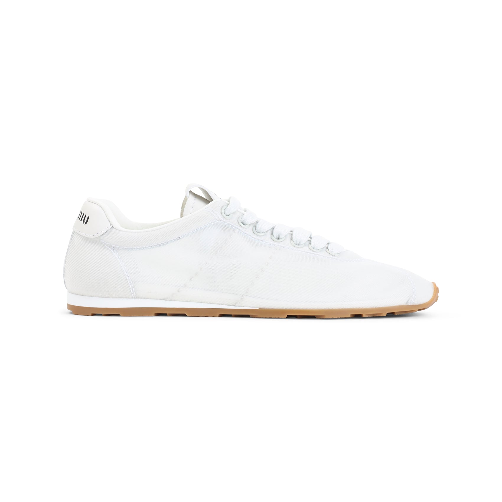 Miu Miu Miu Miu Lace Up Sneakers, view 2