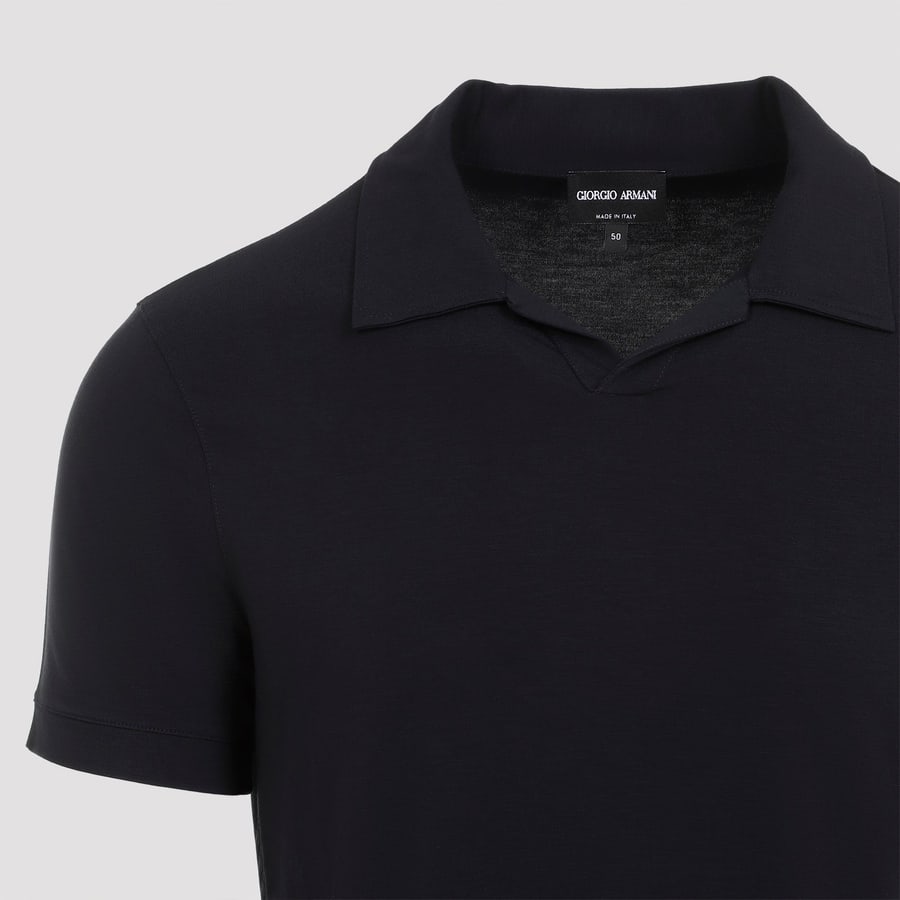 Giorgio Armani Giorgio Armani Viscose Polo, view 4