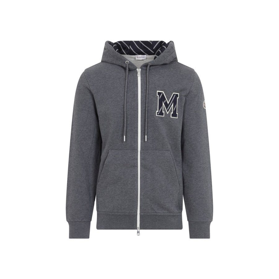Moncler Moncler Zip Up Sweatshirt, view 2