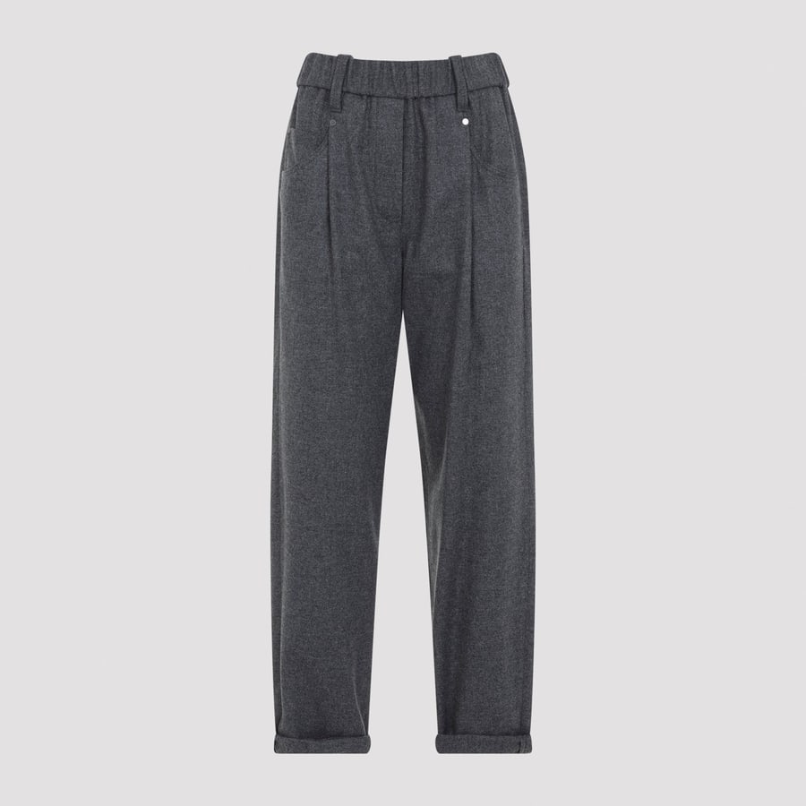 Brunello Cucinelli Brunello Cucinelli Pull On Pants, view 3