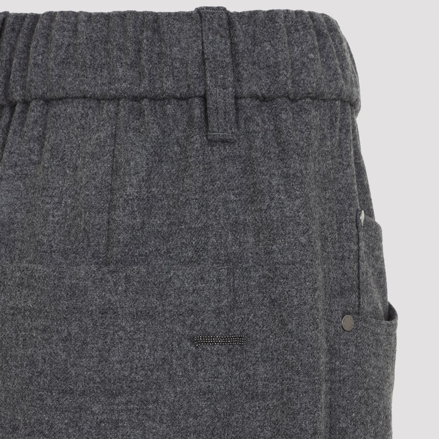 Brunello Cucinelli Brunello Cucinelli Pull On Pants, view 6