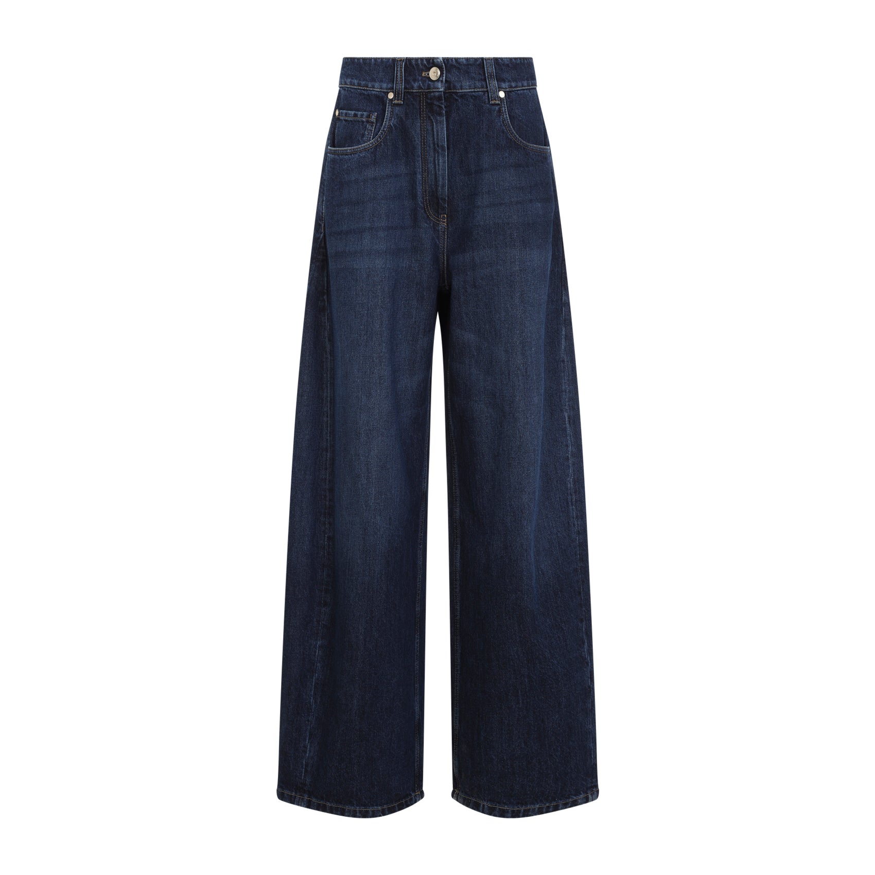 Brunello Cucinelli Brunello Cucinelli Barrel Denim Jeans, view 2