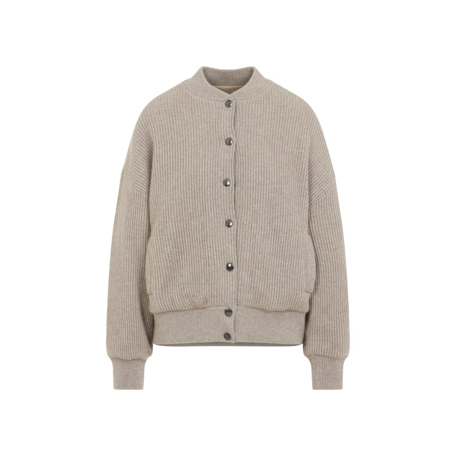 Brunello Cucinelli Brunello Cucinelli Cashmere Bomber Jacket, view 2