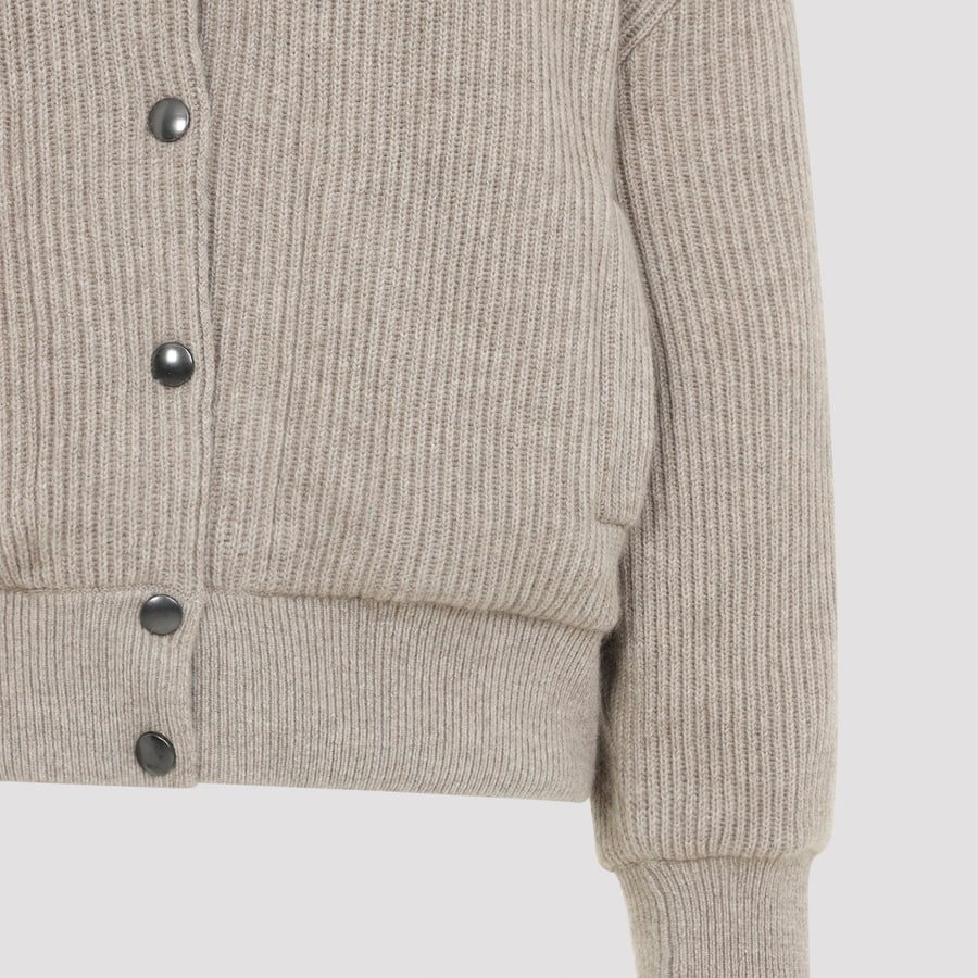 Brunello Cucinelli Brunello Cucinelli Cashmere Bomber Jacket, view 5