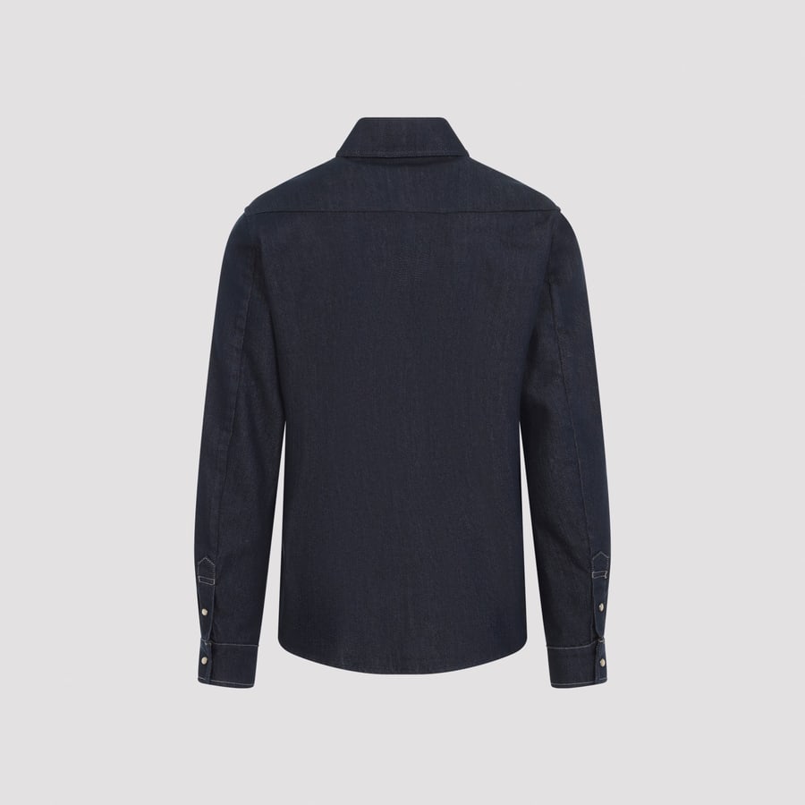 Moncler Moncler Denim Shirt, view 4