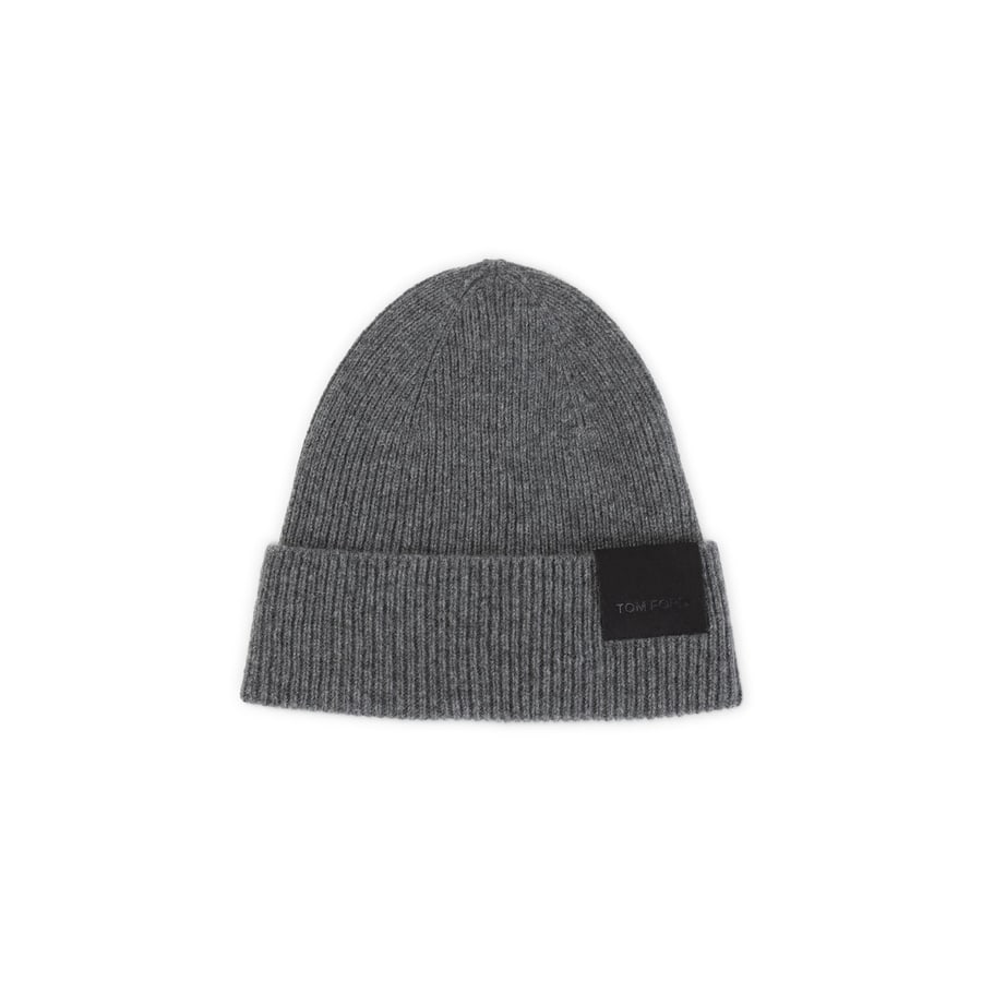 Tom Ford Tom Ford Ribbed Cashmere Hat, view 2
