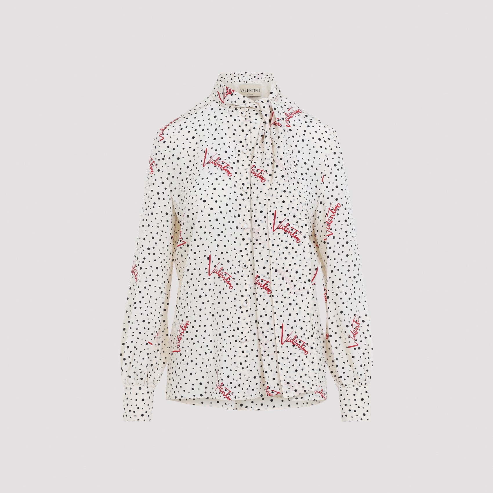 VALENTINO Valentino Bollicine Crepe Shirt