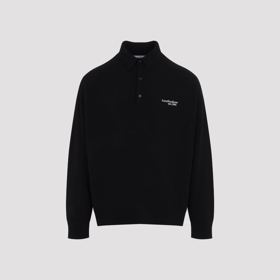 ACNE STUDIOS Acne Studios Polo Sweater, view 3