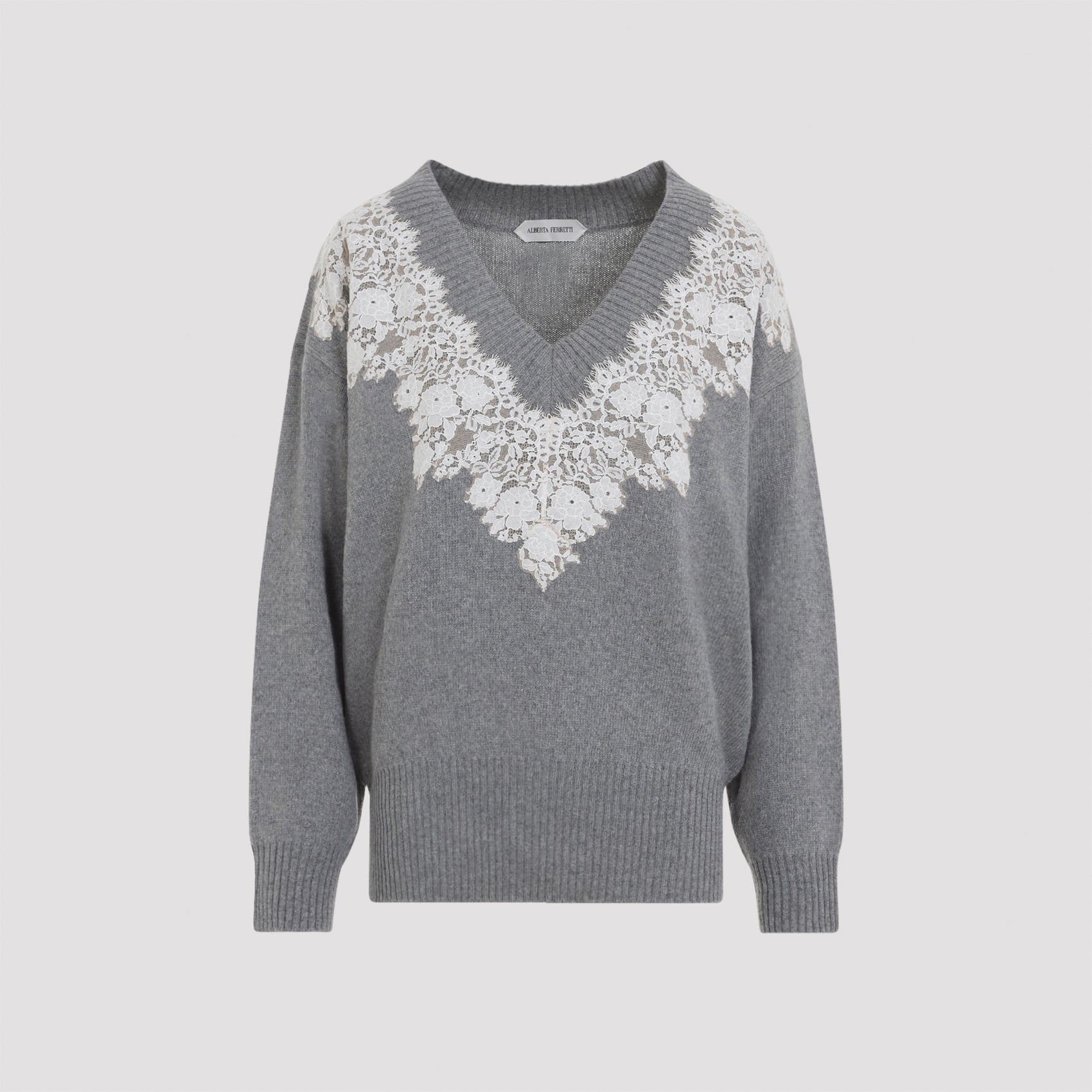 ALBERTA FERRETTI Alberta Ferretti V Neck Sweater
