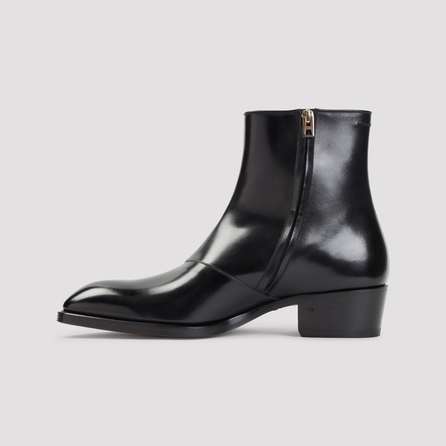 Tom Ford Tom Ford  Burnished Vincent Boot, view 4