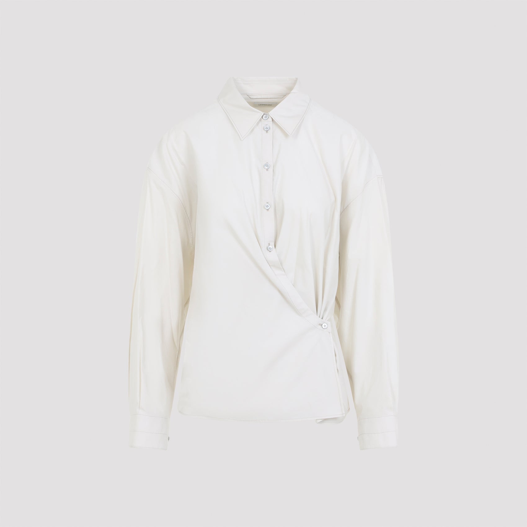 Lemaire Lemaire Straight Collar Twisted Shirt