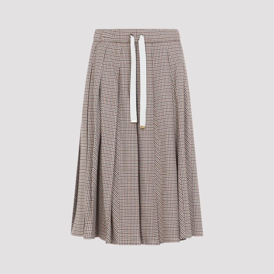 Moncler Moncler Pleated Skirt, view 3