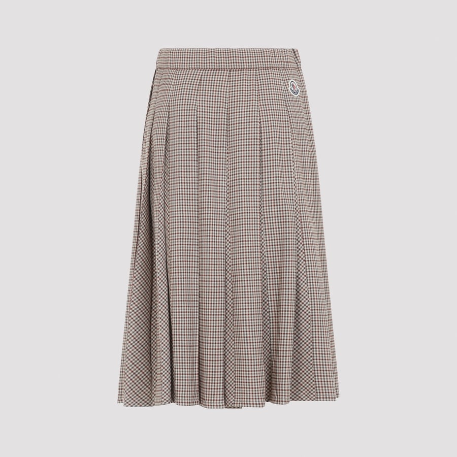 Moncler Moncler Pleated Skirt, view 4