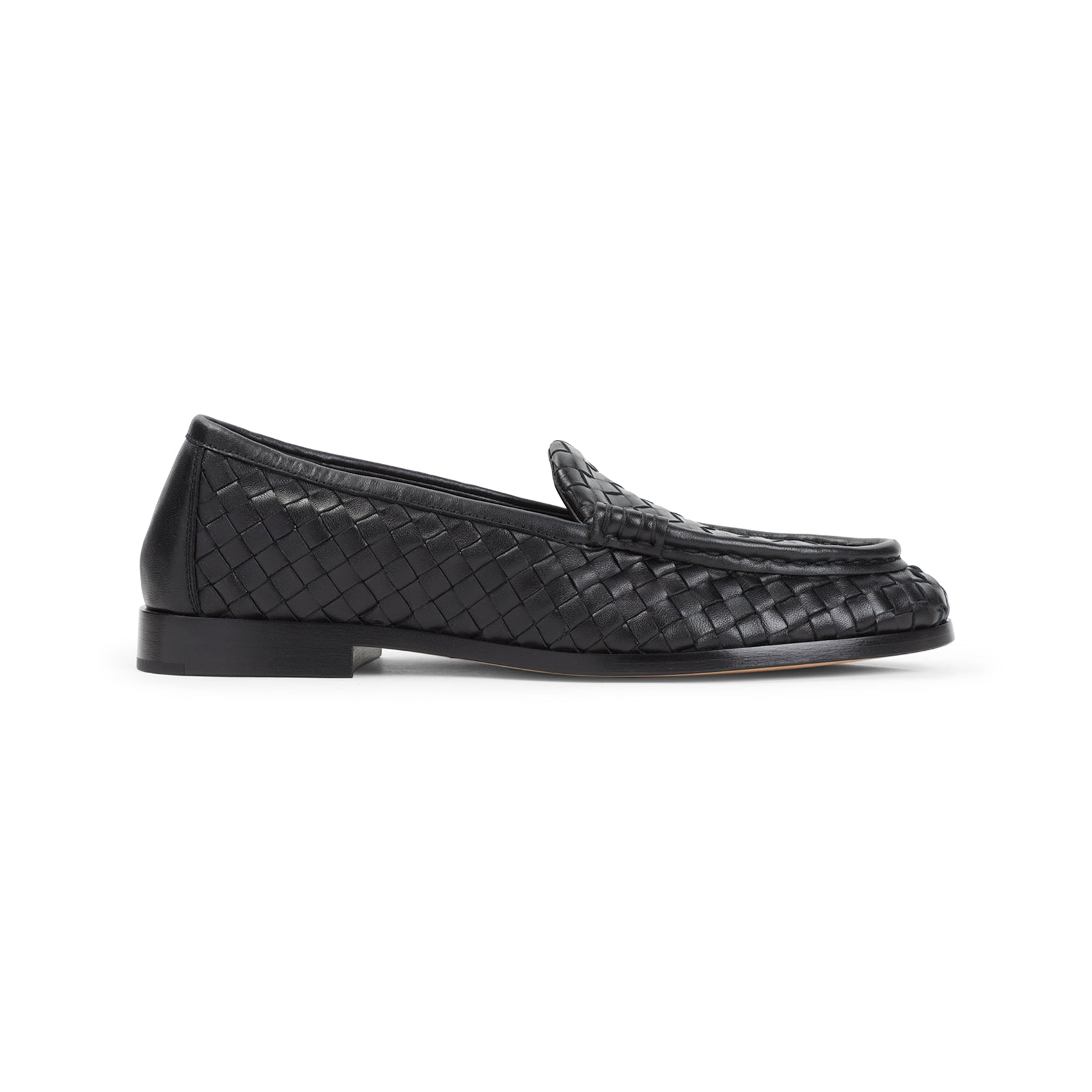 Bottega Veneta Bottega Veneta Silenzio Supple Intrecciato Loafer, view 2