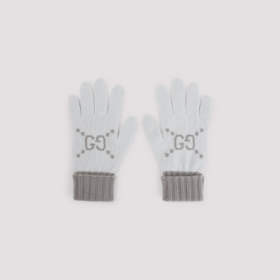Gucci Gucci GG Knit Gloves, view 3