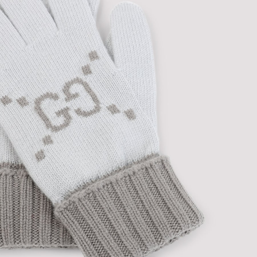 Gucci Gucci GG Knit Gloves, view 5