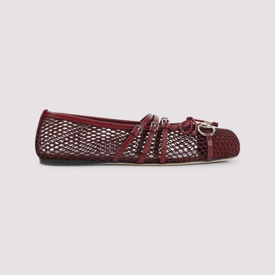 Gucci Gucci Mesh Ballerinas, view 3