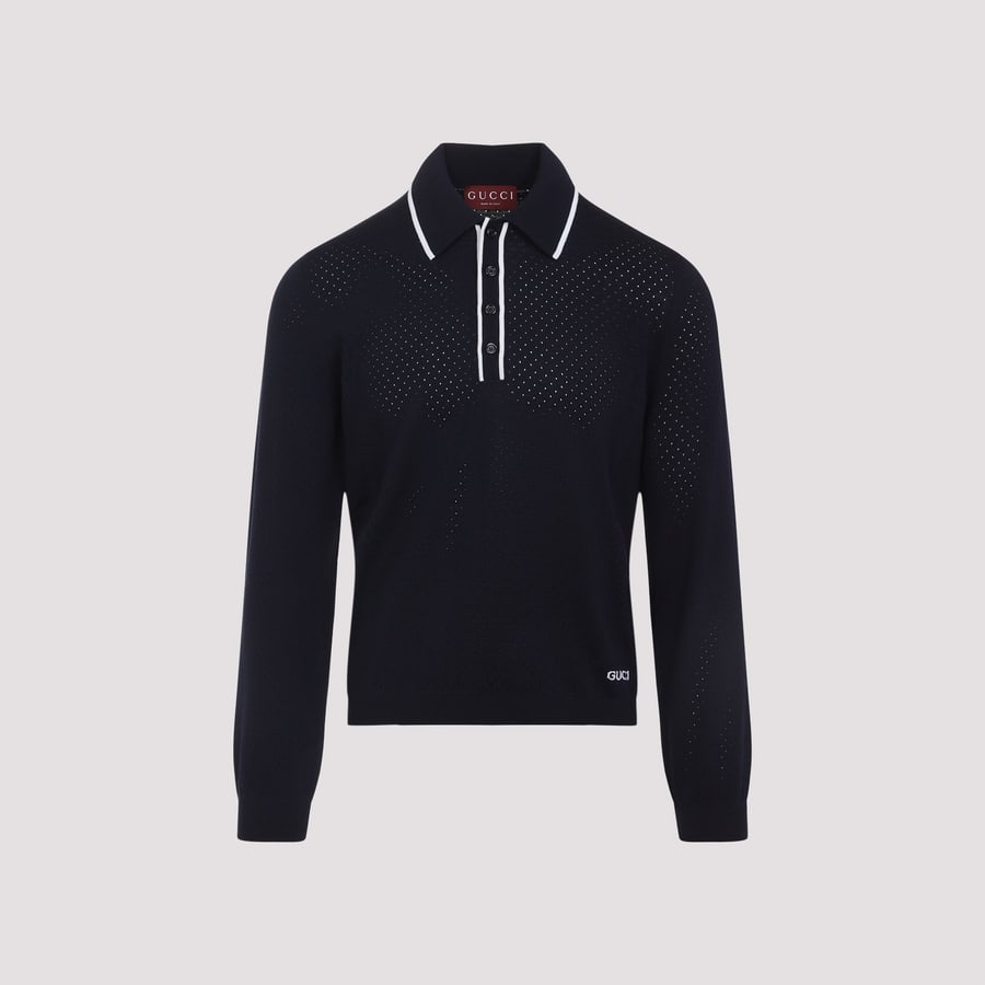 Gucci Gucci Long Sleeves Polo, view 3