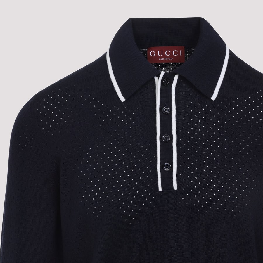 Gucci Gucci Long Sleeves Polo, view 6