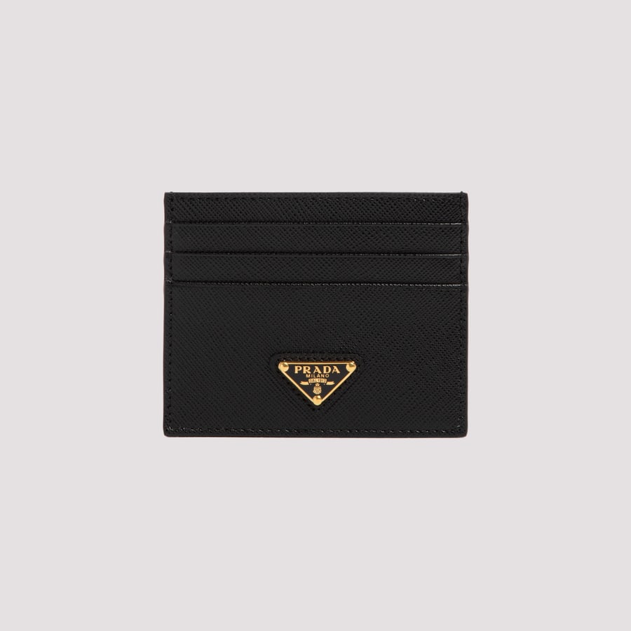Prada Prada Leather Card Holder, view 3