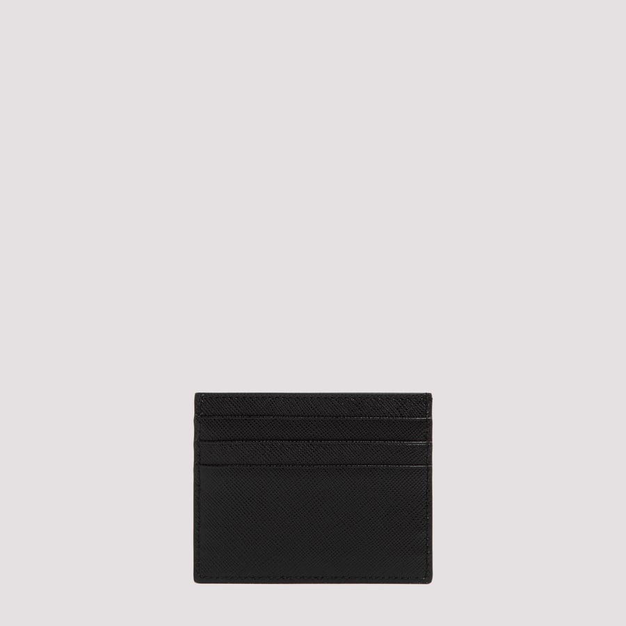 Prada Prada Leather Card Holder, view 4
