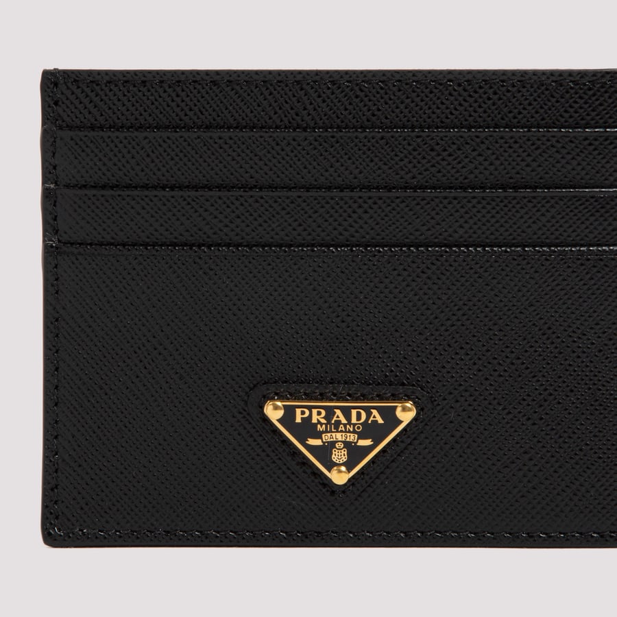 Prada Prada Leather Card Holder, view 5