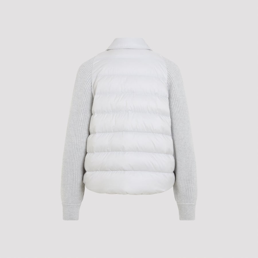 Brunello Cucinelli Brunello Cucinelli Hybrid Padded Jacket, view 4