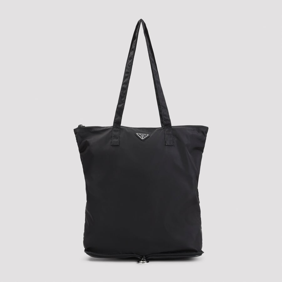 Prada Prada Re-Nylon Foldable Tote Bag, view 3