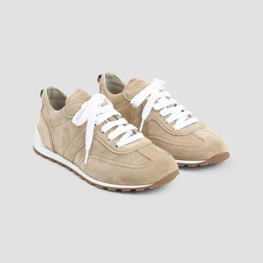 Brunello Cucinelli Brunello Cucinelli Suede Runner Sneakers, view 5