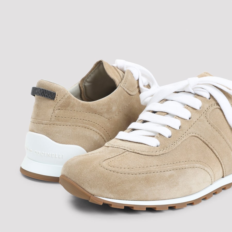 Brunello Cucinelli Brunello Cucinelli Suede Runner Sneakers, view 6