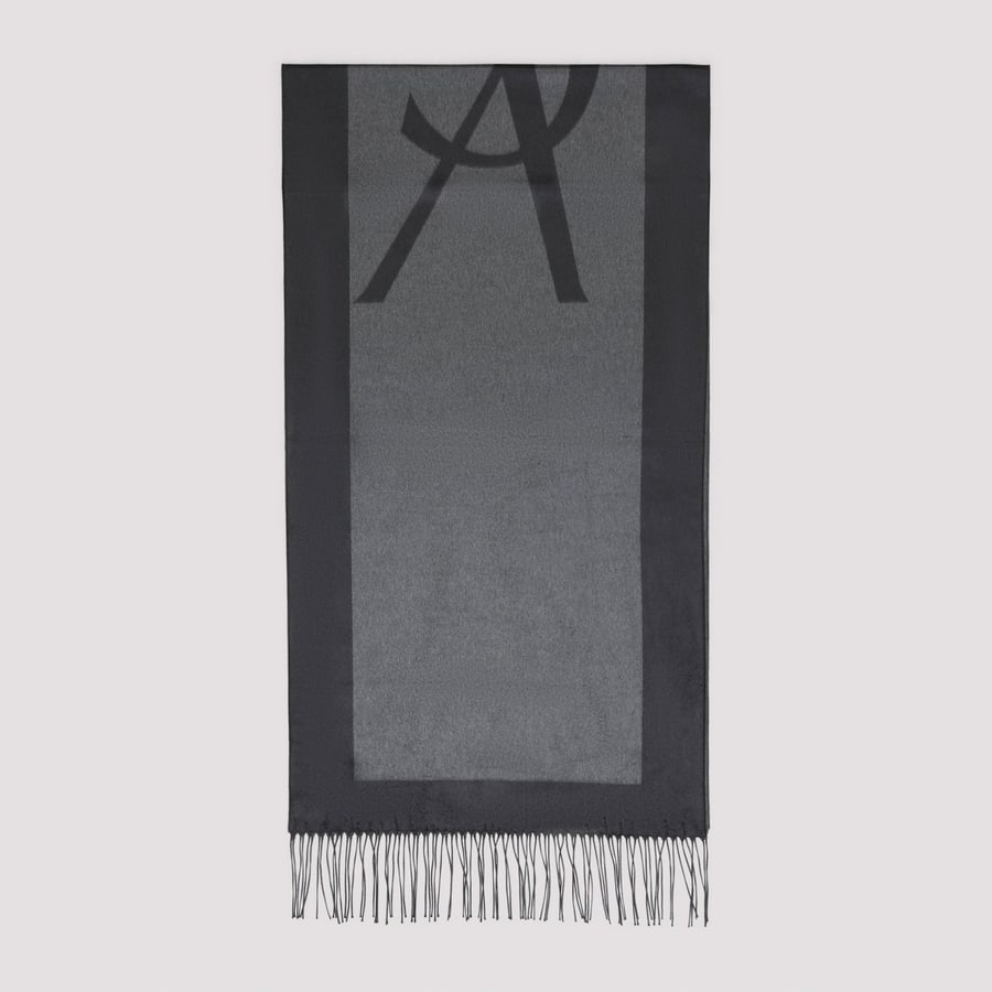 Saint Laurent Saint Laurent Silk Scarf, view 3