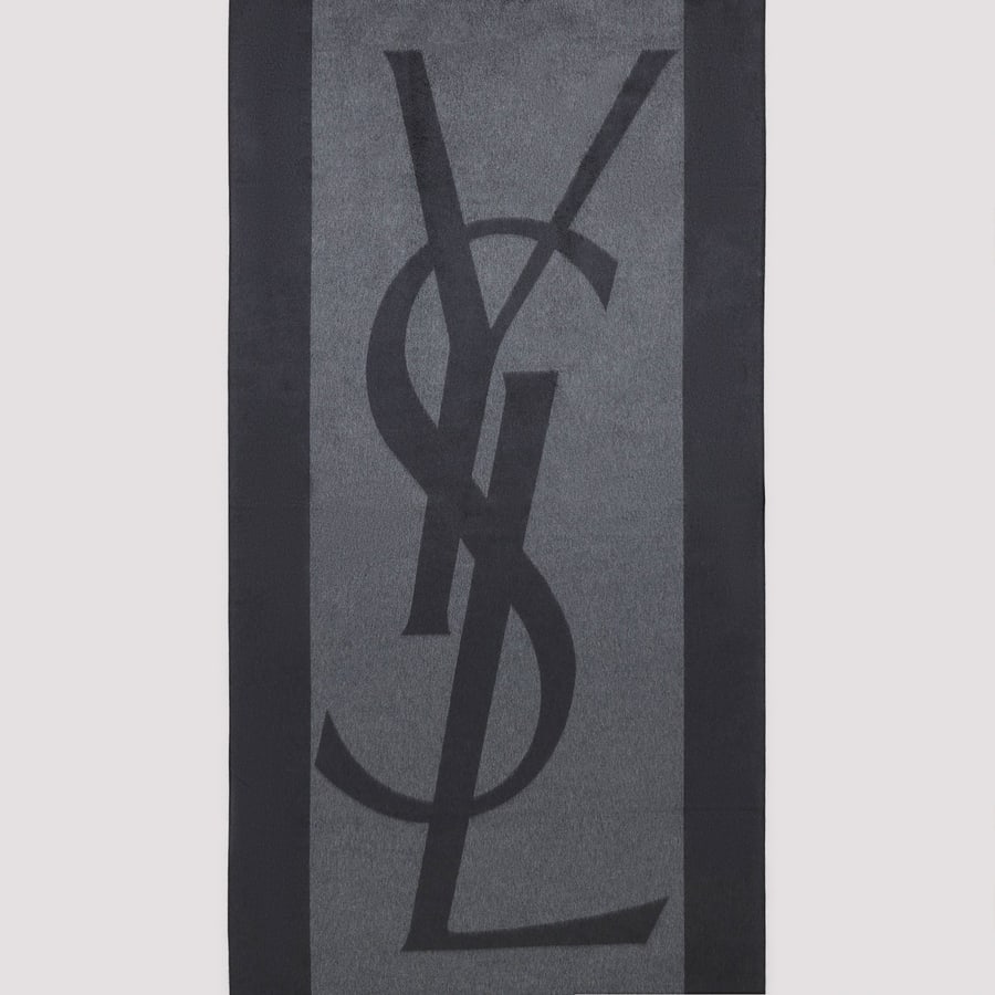 Saint Laurent Saint Laurent Silk Scarf, view 4