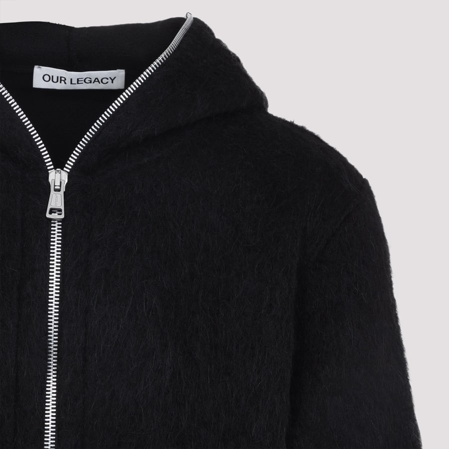 Our Legacy Our Legacy Full Zip Hood Sweatshirt, view 6