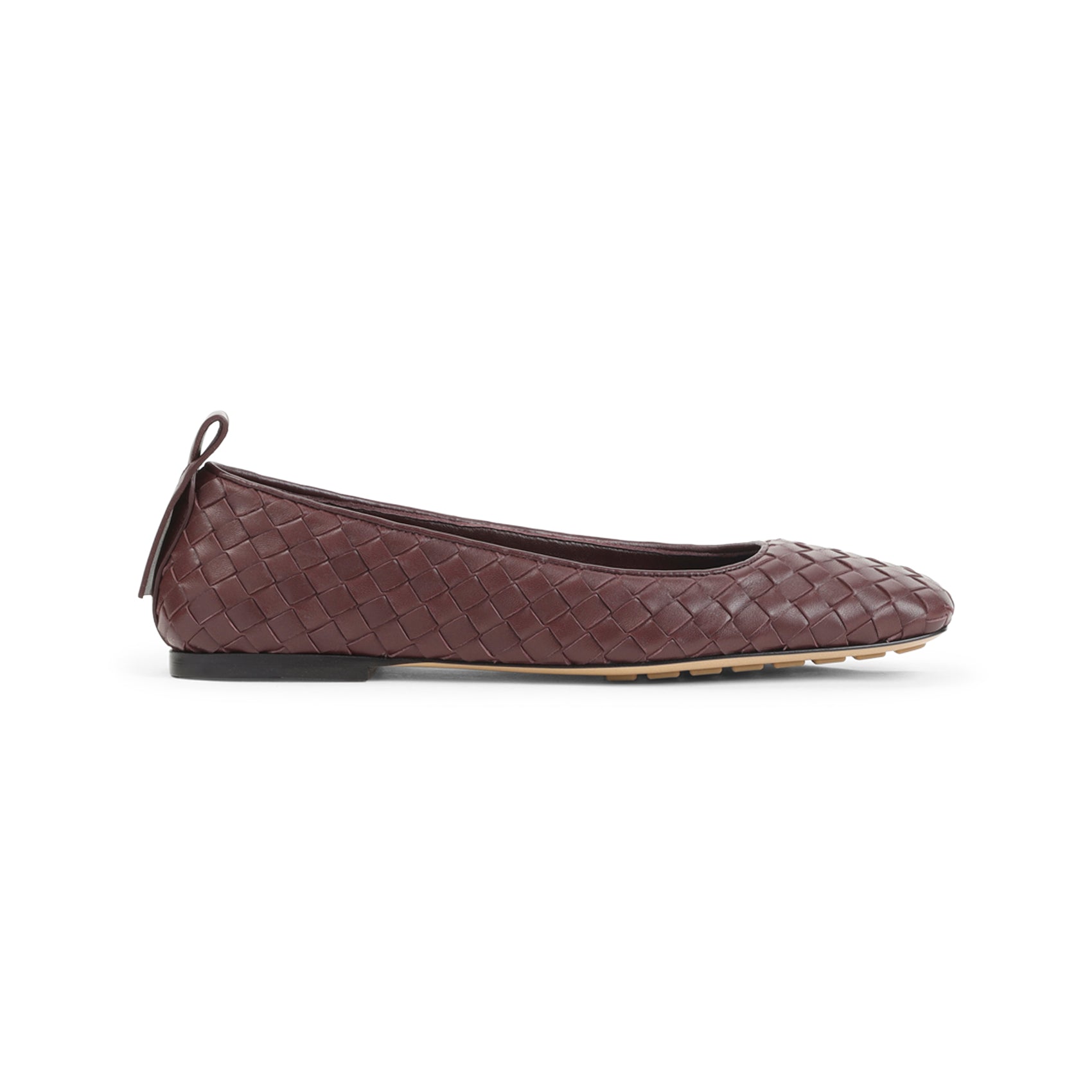 Bottega Veneta Bottega Veneta Charlotte Intrecciato Ballerina, view 2