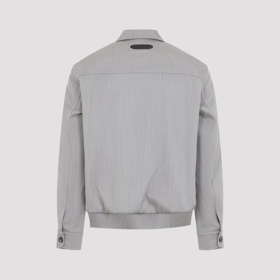 BRIONI Brioni Zip-Up Blouson Jacket, view 4