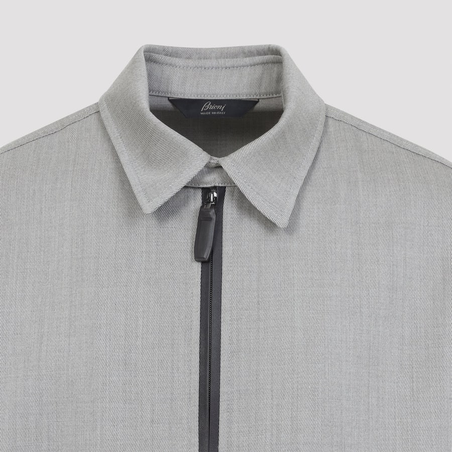 BRIONI Brioni Zip-Up Blouson Jacket, view 5