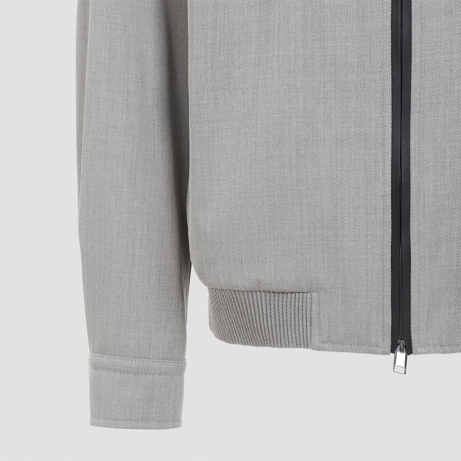 BRIONI Brioni Zip-Up Blouson Jacket, view 6