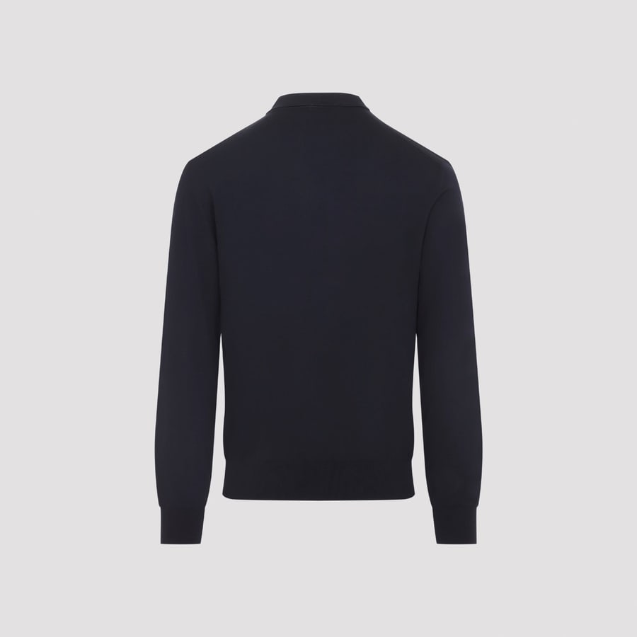BRIONI Brioni Long Sleeves Zip Polo, view 4