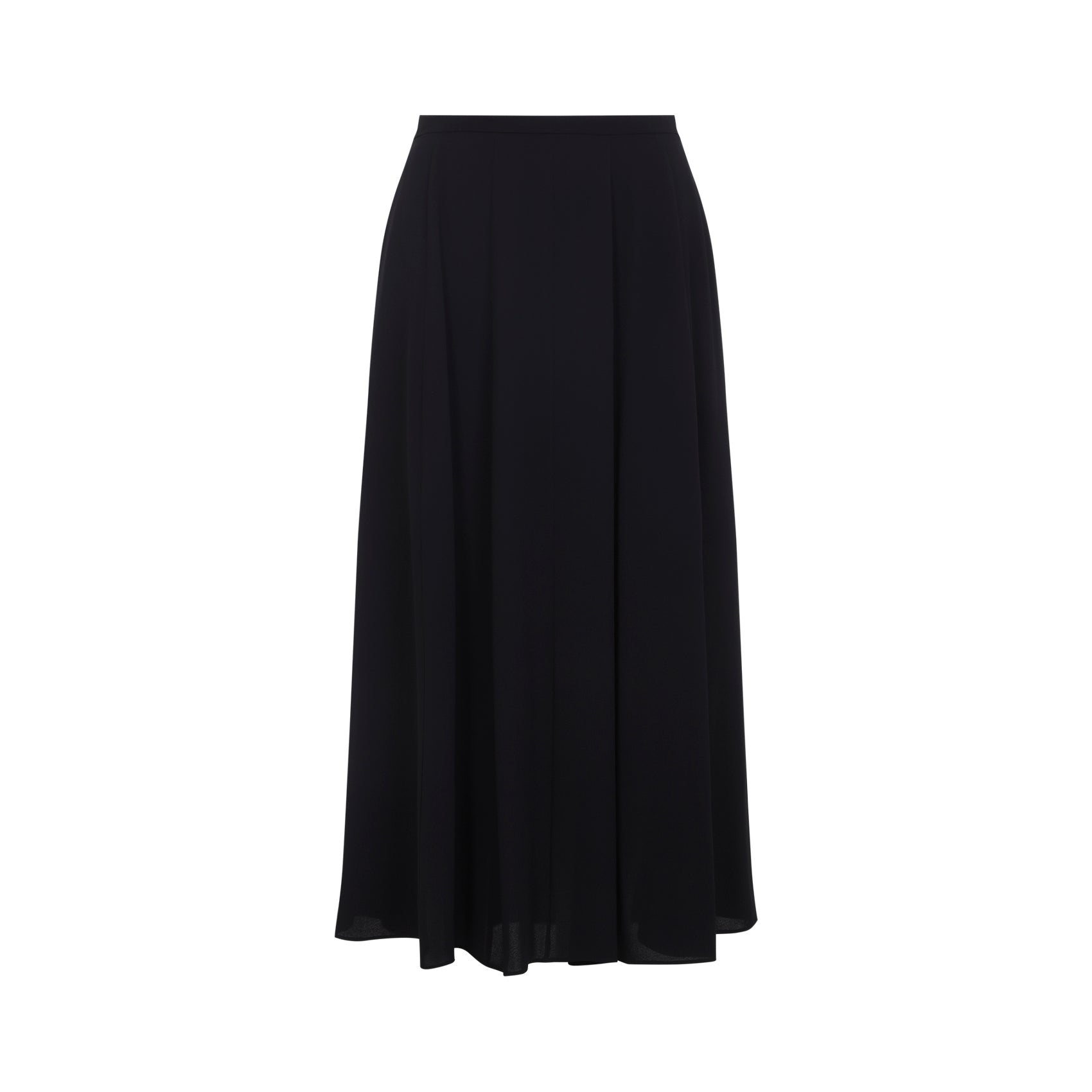 ALBERTA FERRETTI Alberta Ferretti Georgette Midi Skirt, view 2