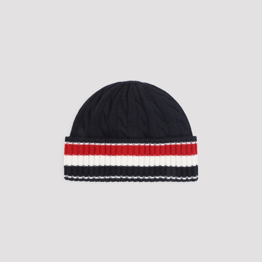 Thom Browne Thom Browne Cable-Knit Beanie