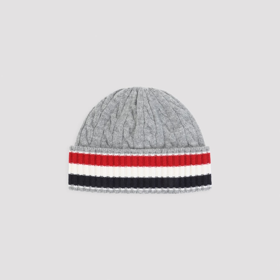 Thom Browne Thom Browne Cable-Knit Beanie
